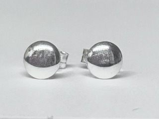 Silver earrings