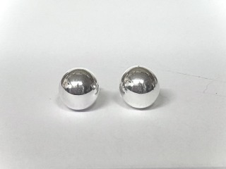 Silver earrings