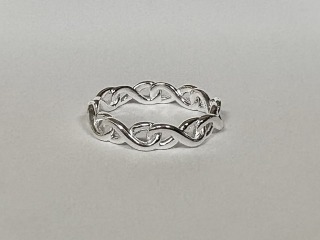 Open work celtic ring SCR1