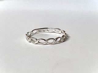 Open work celtic ring SCR2