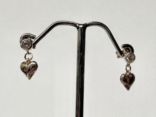 Silver earrings