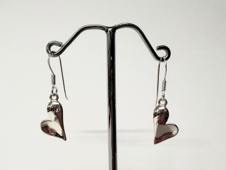 Silver earrings