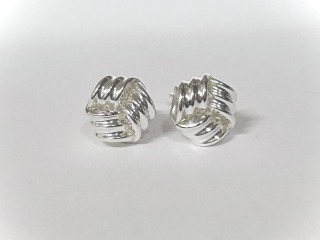 Silver earrings