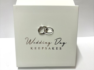 Wedding keepsakes box.