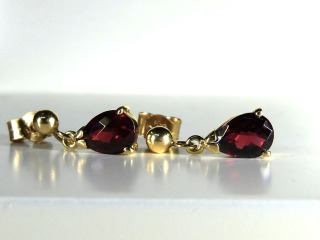 Garnet earrings