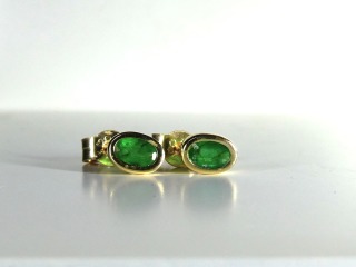 Emerald earrings
