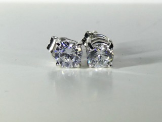 CZ earrings