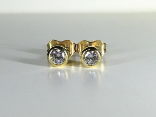 CZ earrings