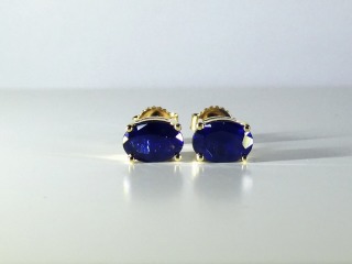 Sapphire earrings