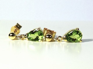 Peridot earrings