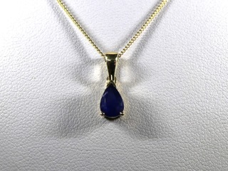Sapphire pendant