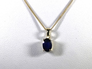 Sapphire pendant