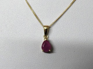 Ruby pendant