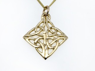 Open work celtic pendant