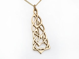 Open work Celtic pendant