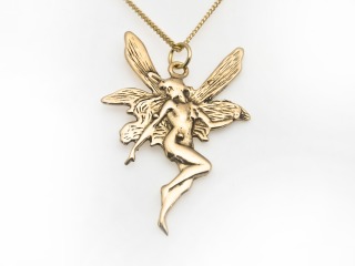 Large fairy pendant