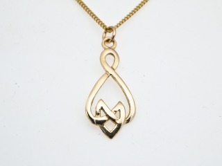 Open work Celtic pendant