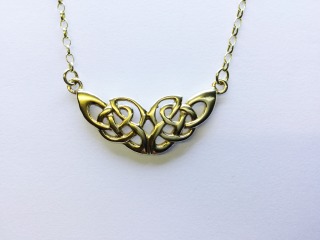 Open work Celtic necklace