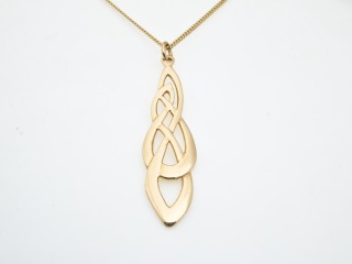 Open work Celtic pendant