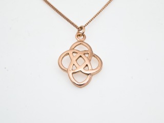 Open work Celtic pendant