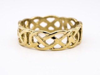 Open work Celtic ring