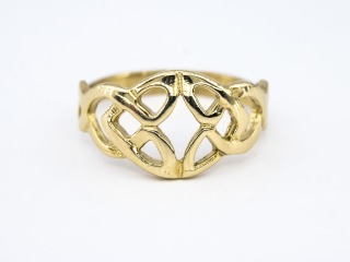 Open work Celtic ring