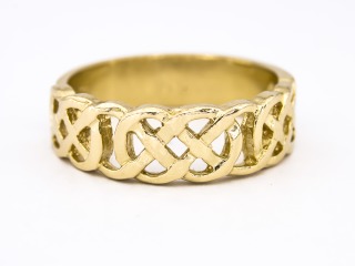Open work Celtic ring