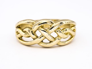 Open work Celtic ring