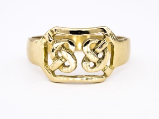 Open work Celtic ring