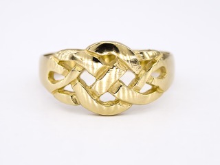 Open work Celtic ring