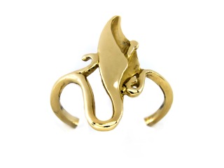 Art Nouveau style ring