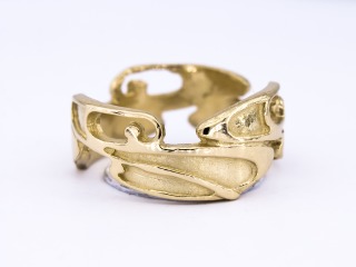 Archibald Knox style Celtic ring