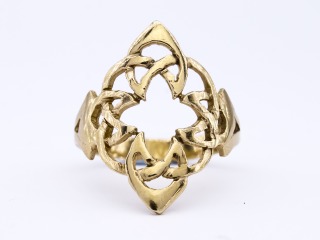 Open work Celtic ring
