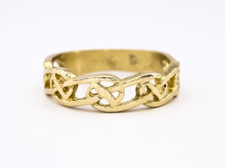 Open work Celtic ring