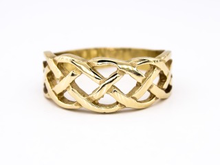 Open work Celtic ring