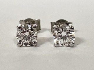 Diamond earrings