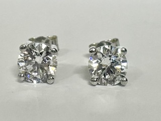 Diamond earrings
