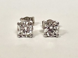 Diamond earrings