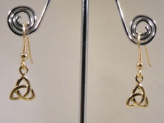 Celtic earrings - Silver - earring 601h