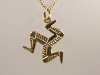 Three legs Pendant - Silver - Pendant 706