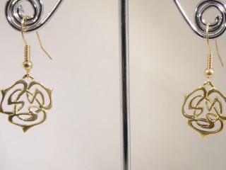 Celtic earrings - Silver - earring 163h