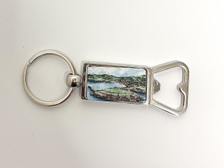 Peel castle key ring 