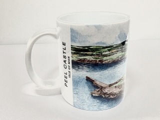 Ceramic Peel castle mug