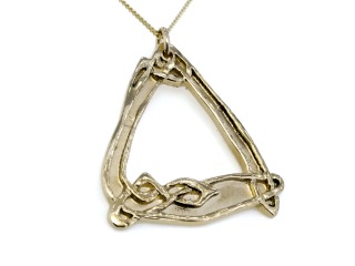 Archibald Knox style Pendant - Silver - Pendant 141