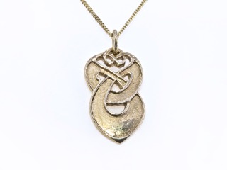 Archibald Knox style Pendant - Silver - Pendant 151